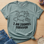 3 Am Zoomies Survivor T-Shirt