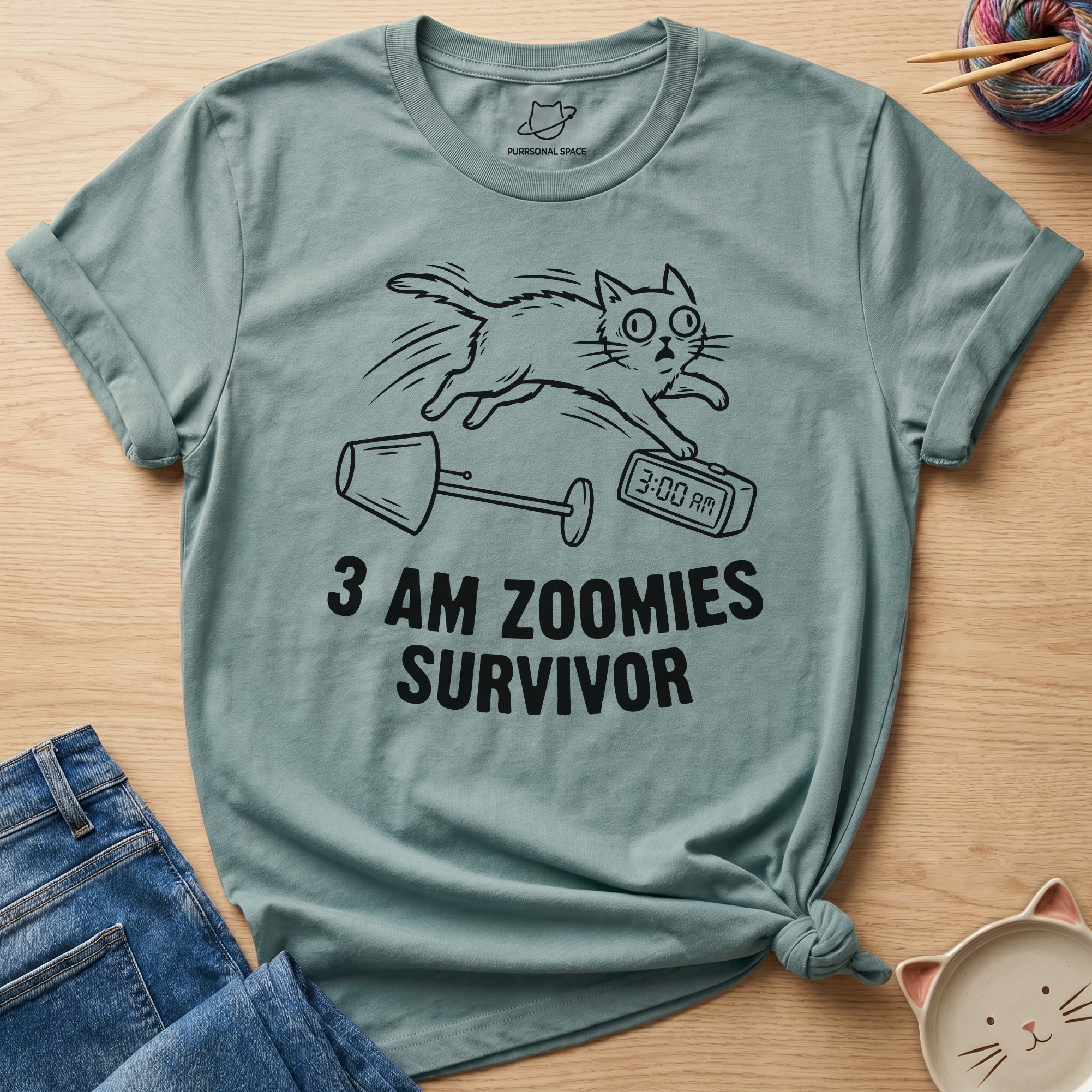 3 Am Zoomies Survivor T-Shirt