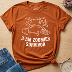 3 Am Zoomies Survivor T-Shirt