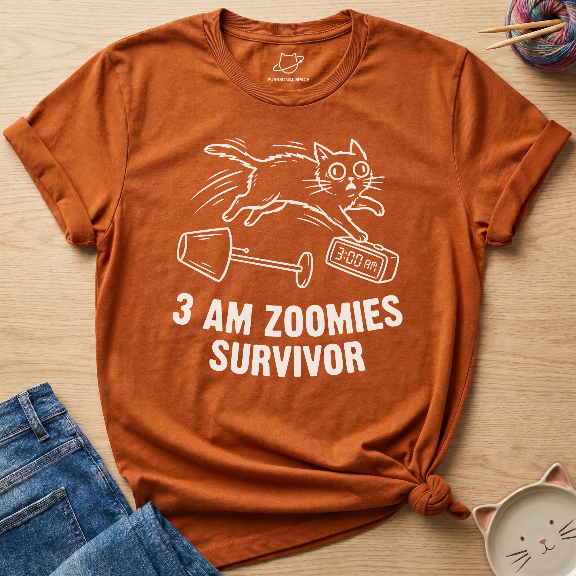 3 Am Zoomies Survivor T-Shirt