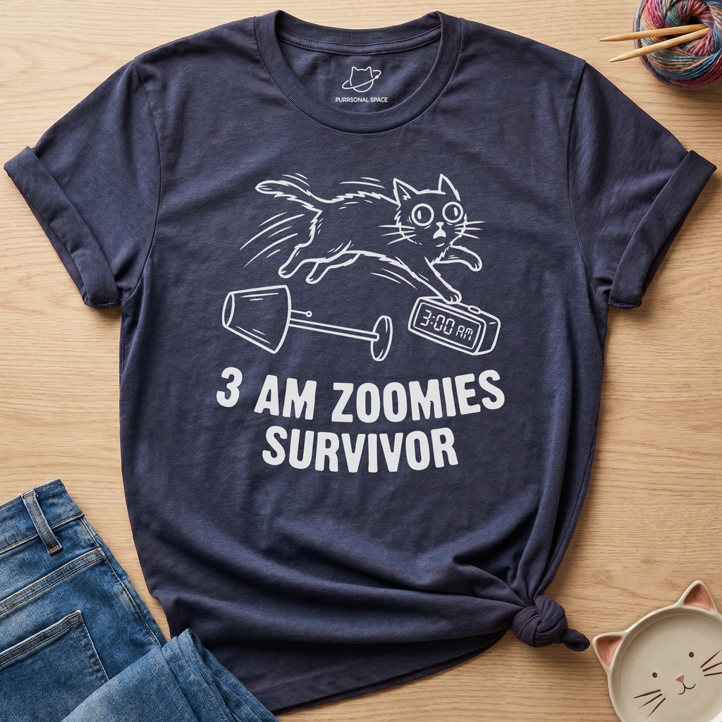 3 Am Zoomies Survivor T-Shirt