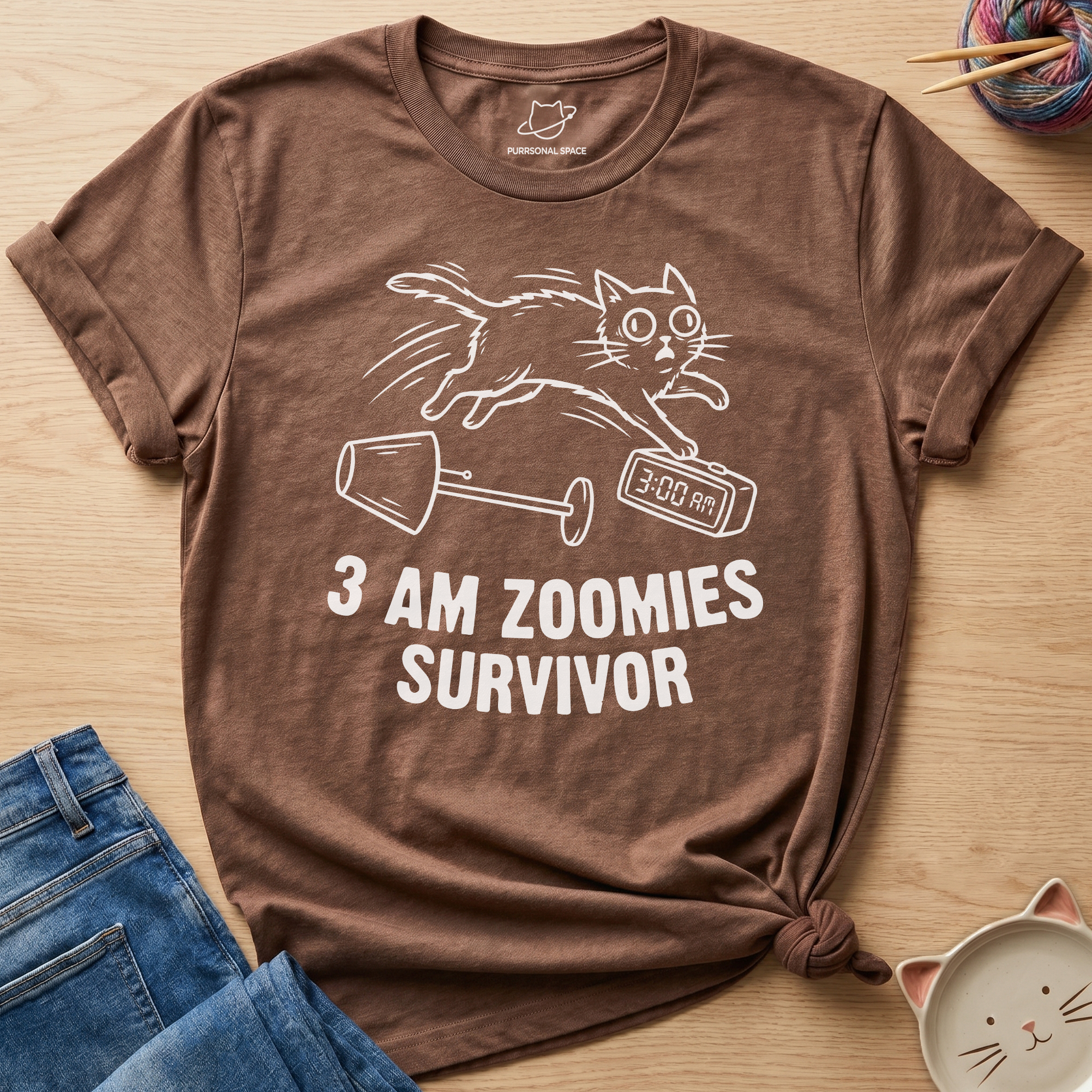 3 Am Zoomies Survivor T-Shirt