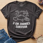 3 Am Zoomies Survivor T-Shirt