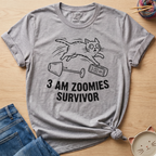 3 Am Zoomies Survivor T-Shirt