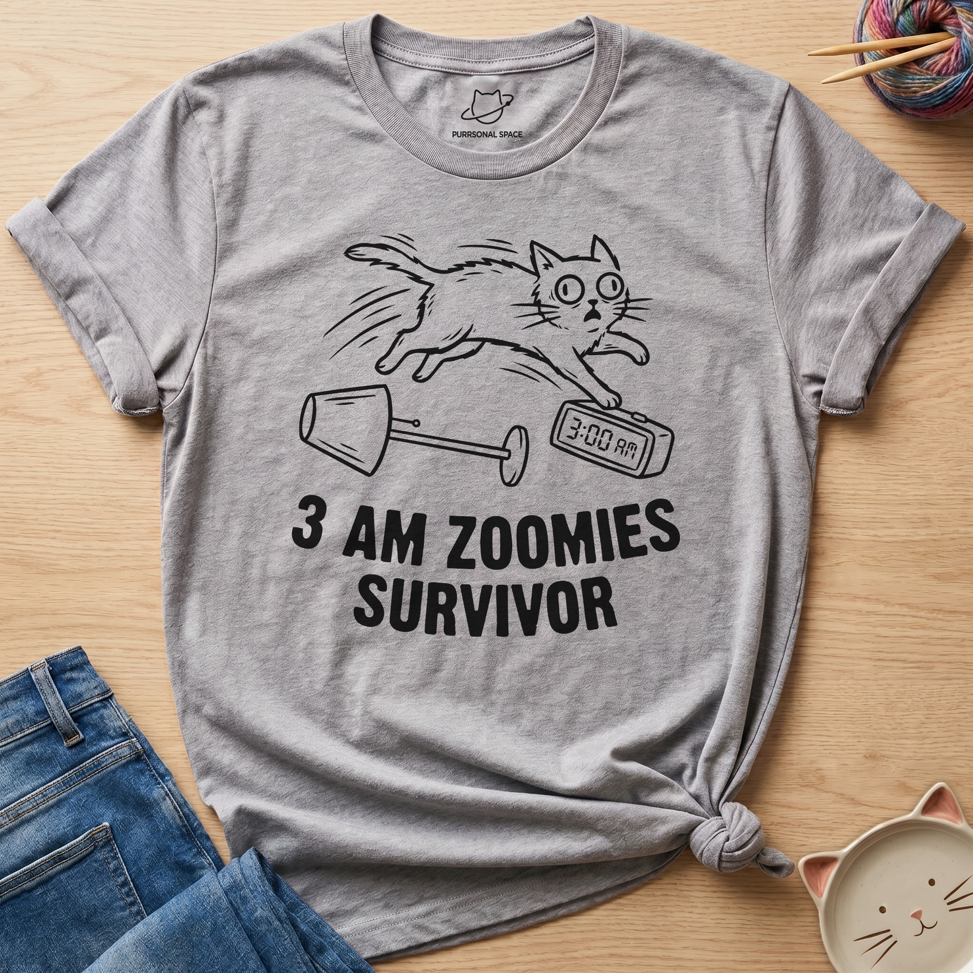 3 Am Zoomies Survivor T-Shirt