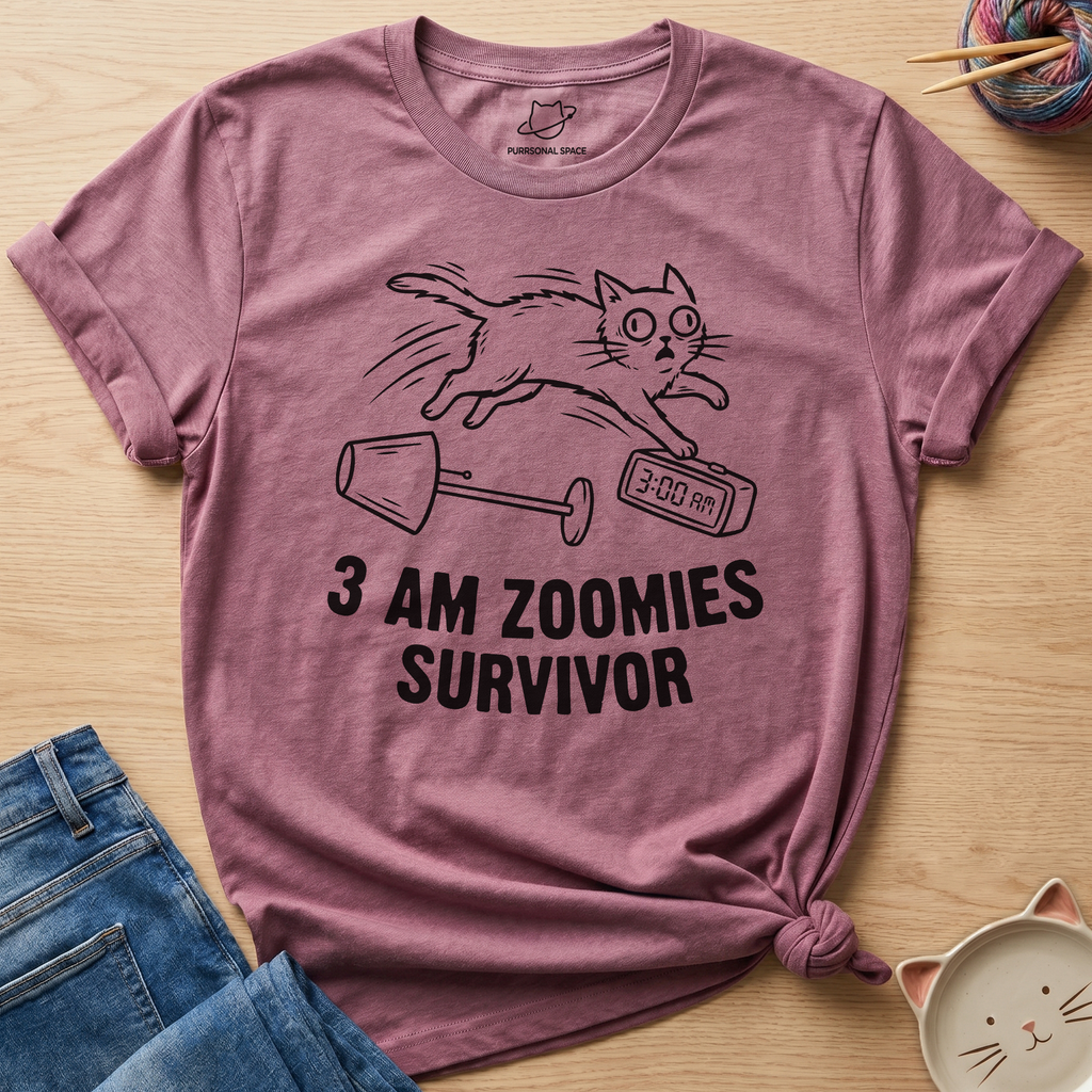 3 Am Zoomies Survivor T-Shirt