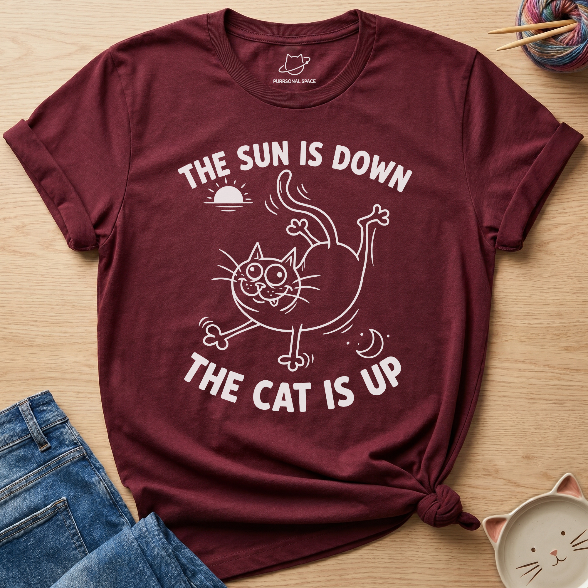 Cat Is Up T-Shirt