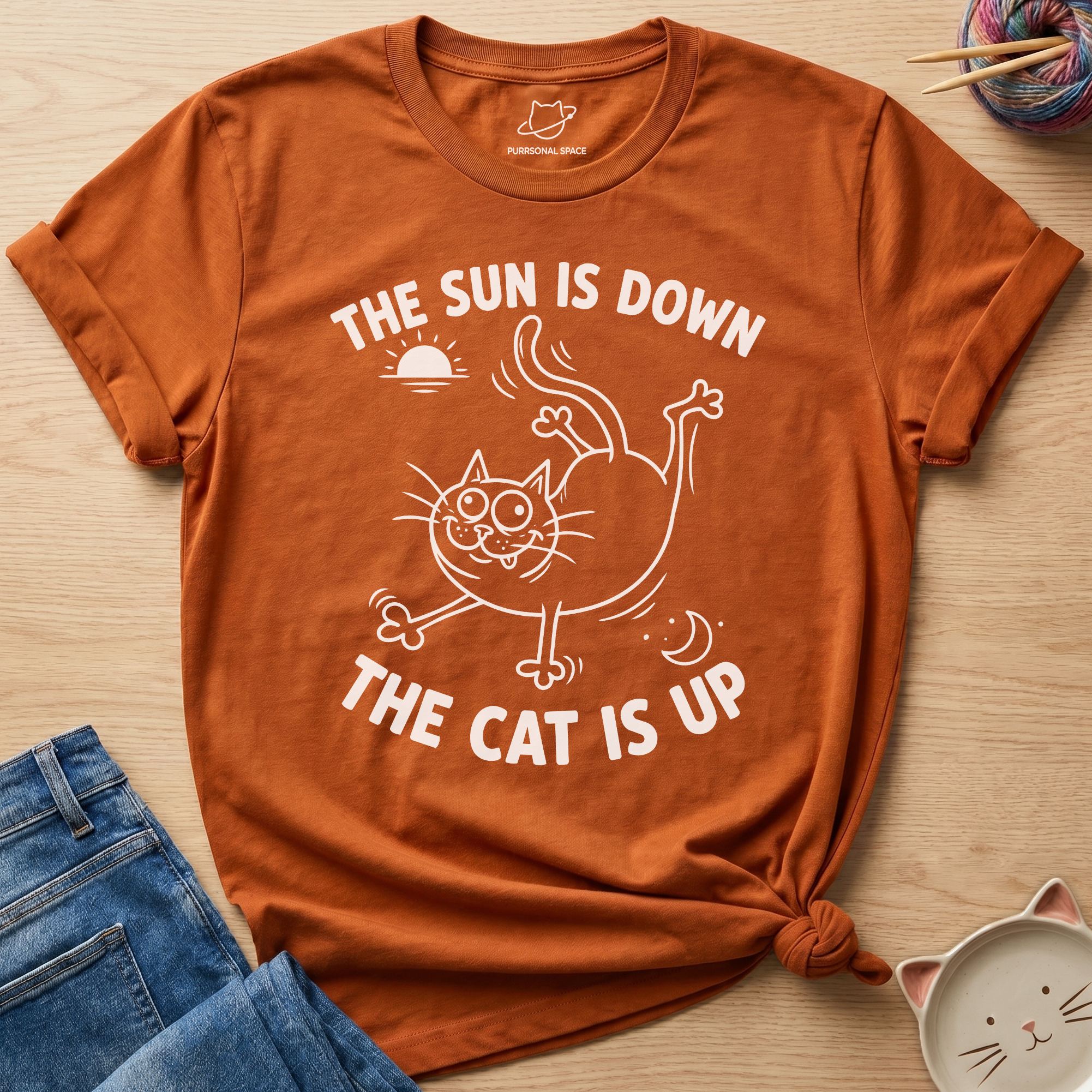 Cat Is Up T-Shirt