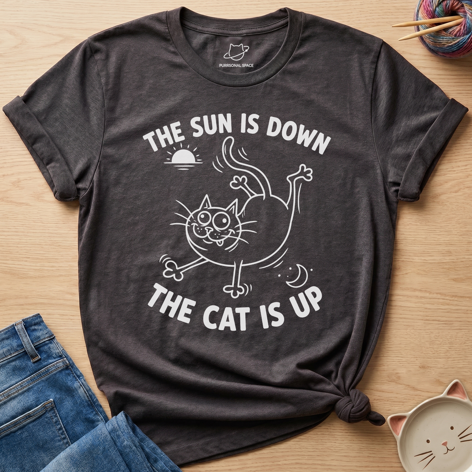 Cat Is Up T-Shirt