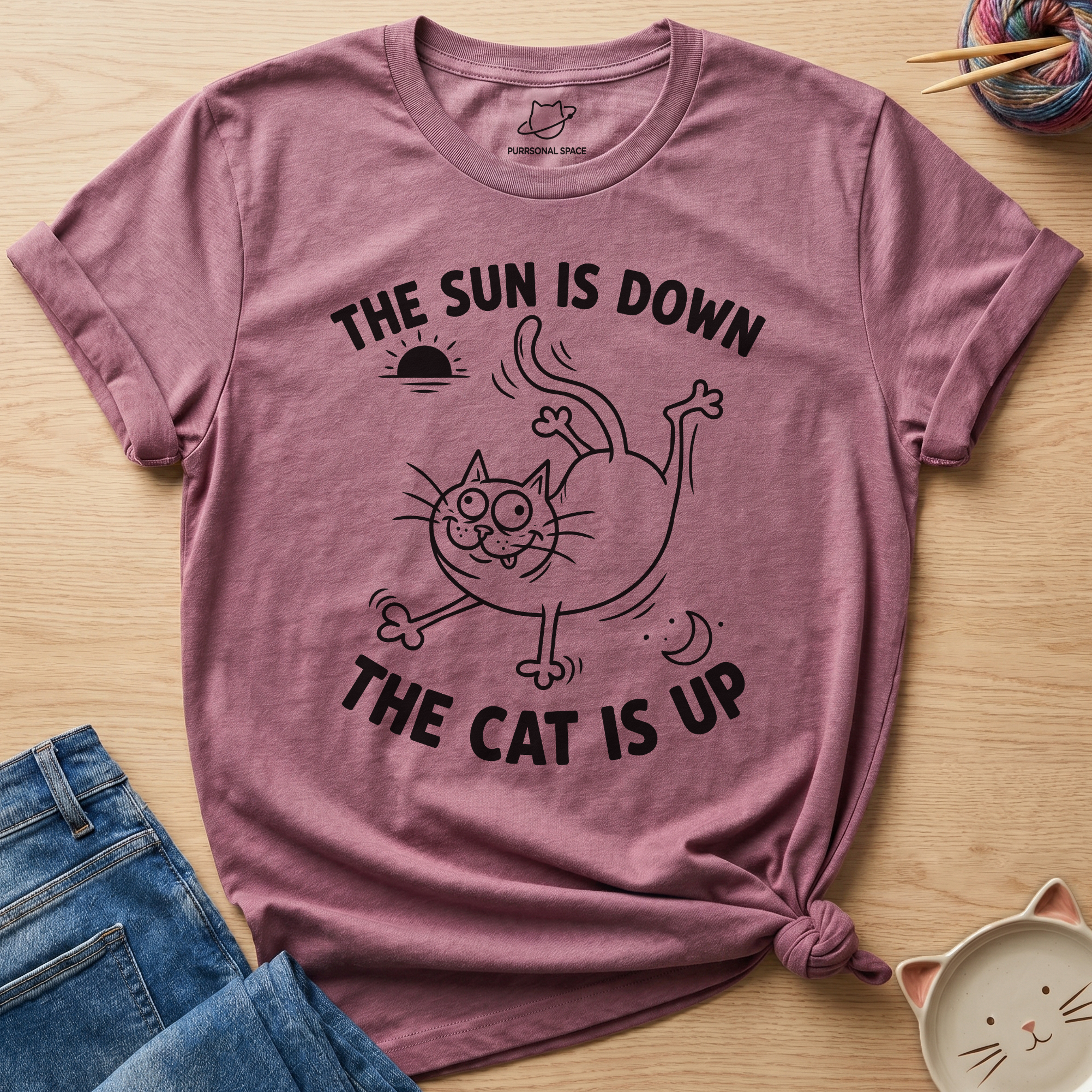 Cat Is Up T-Shirt