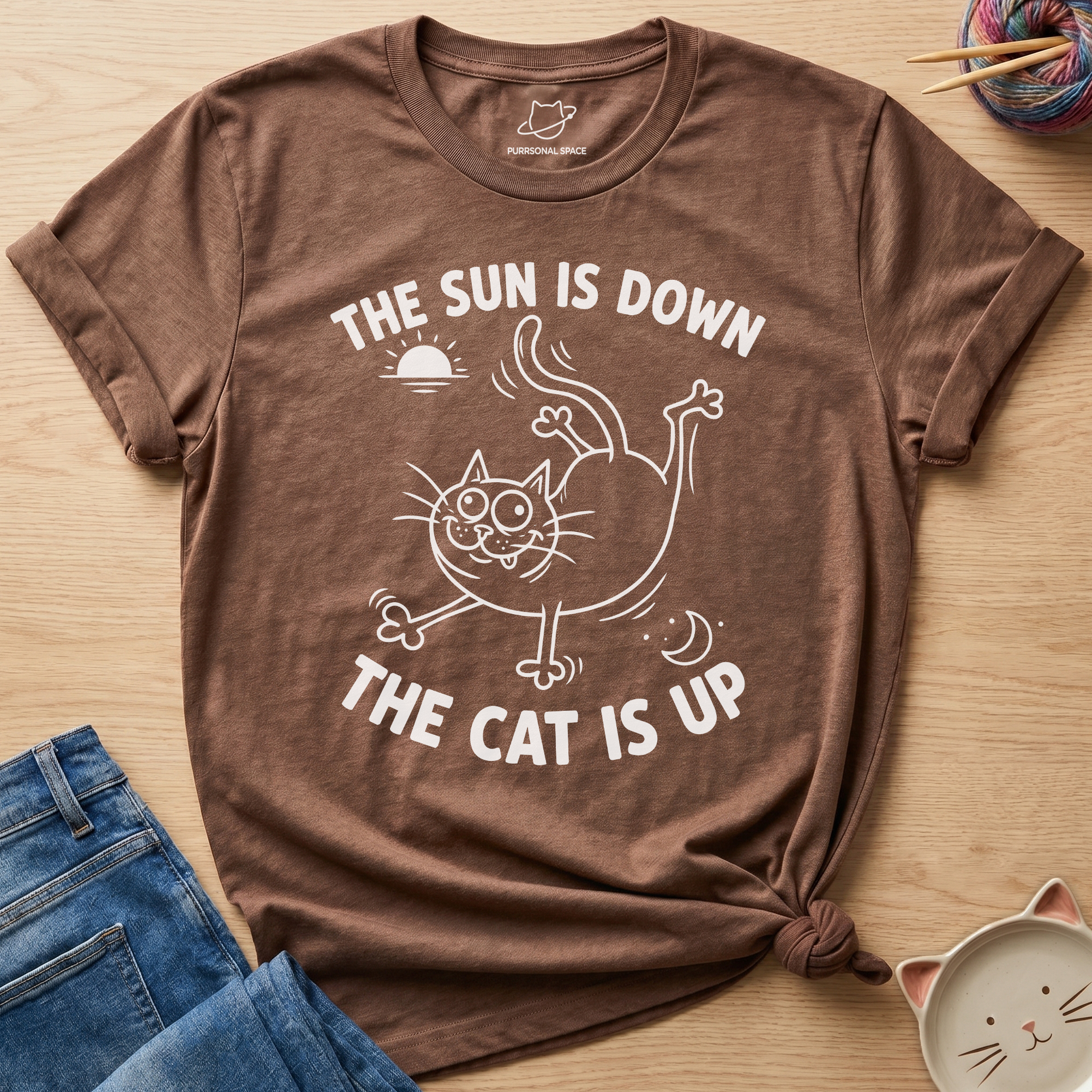Cat Is Up T-Shirt