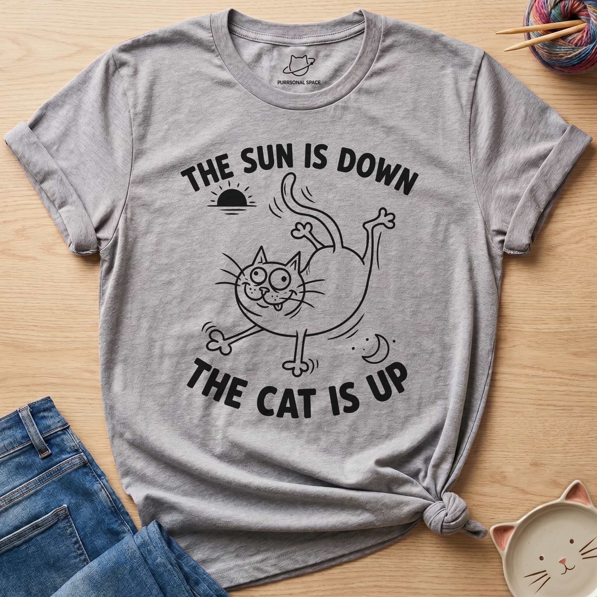 Cat Is Up T-Shirt