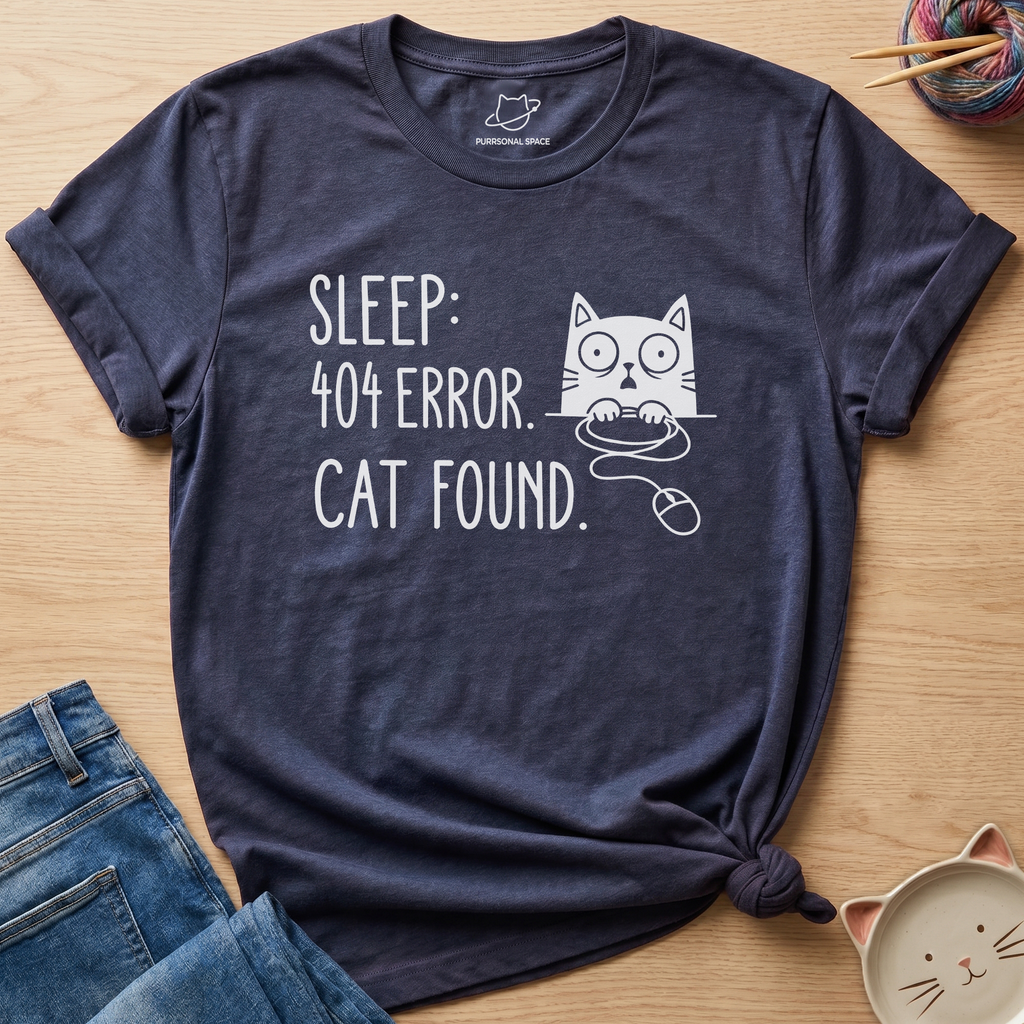 Sleep 404 Error T-Shirt