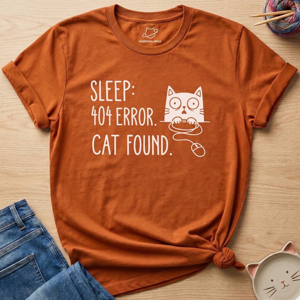 Sleep 404 Error T-Shirt
