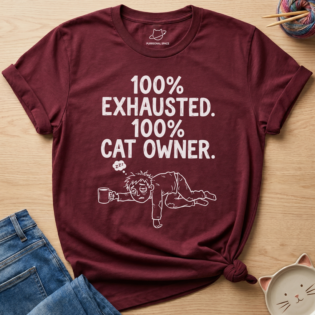 100% Exhausted T-Shirt