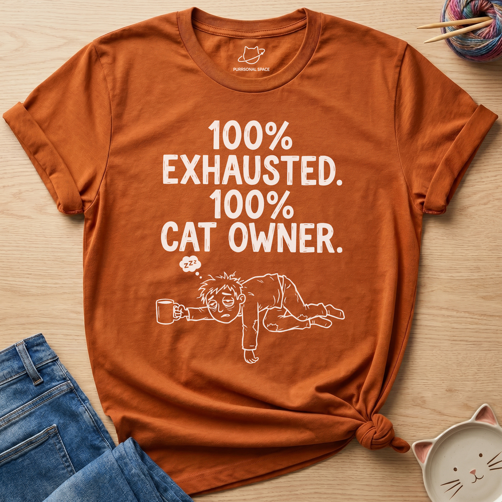 100% Exhausted T-Shirt