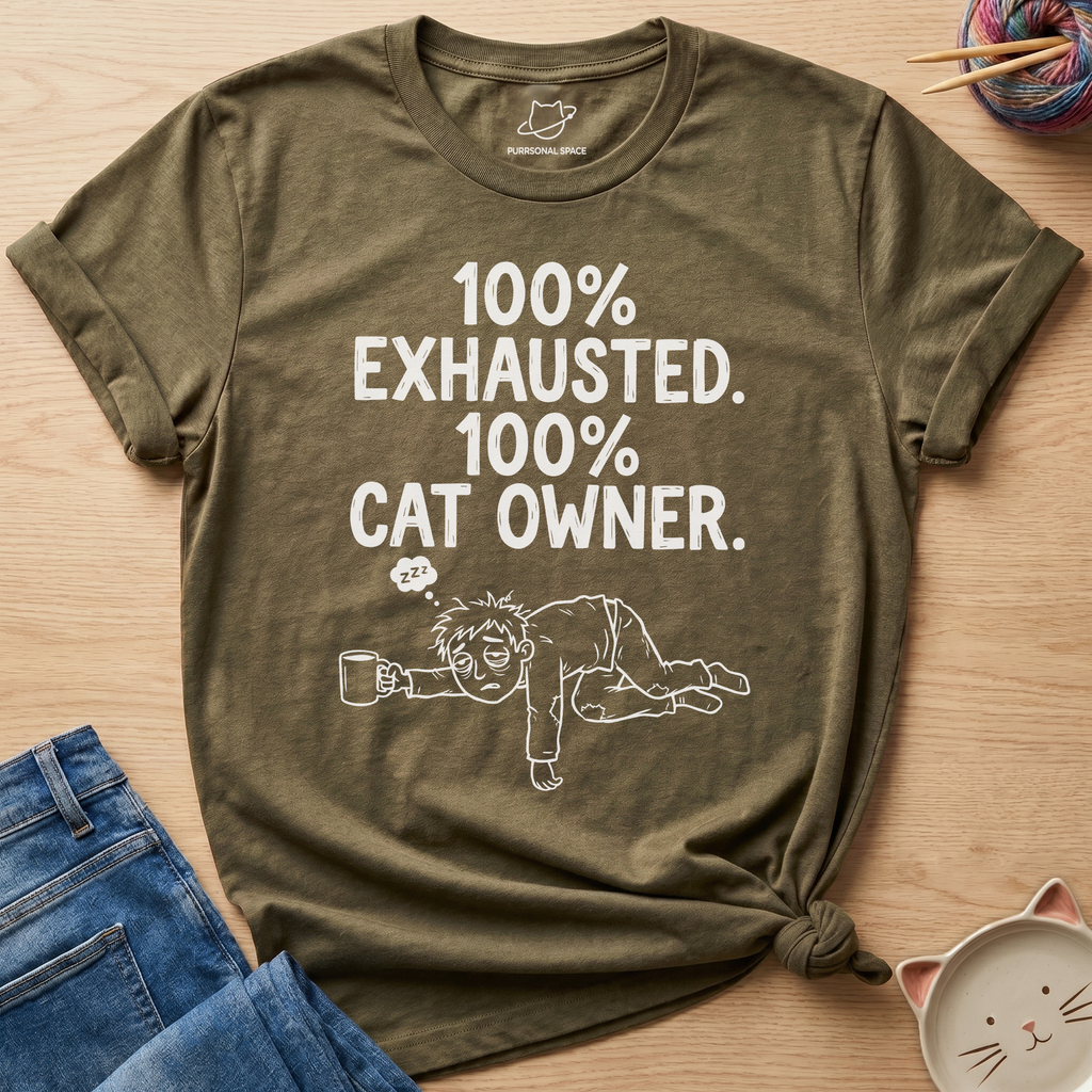 100% Exhausted T-Shirt