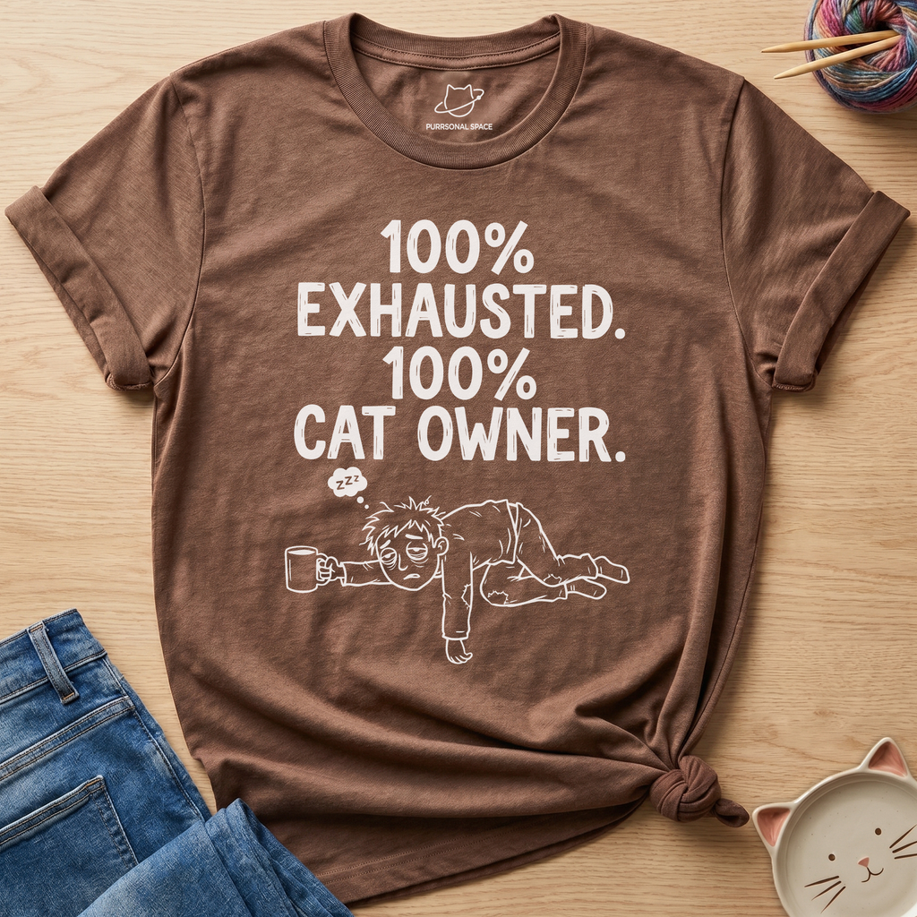 100% Exhausted T-Shirt