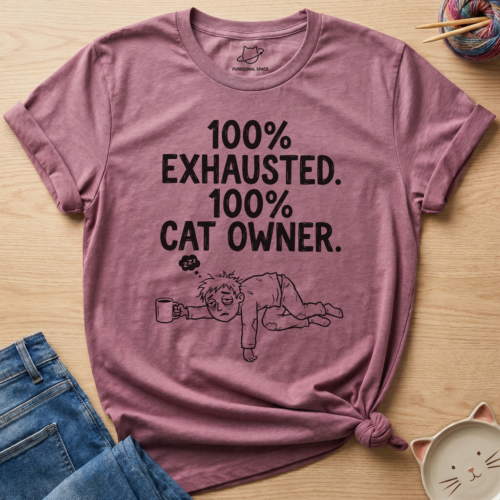 100% Exhausted T-Shirt