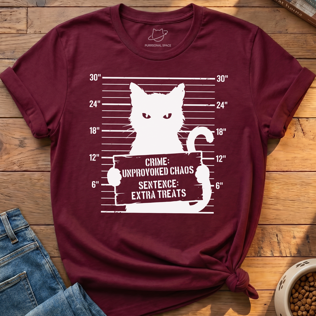Crime Unprovoked Chaos T-Shirt