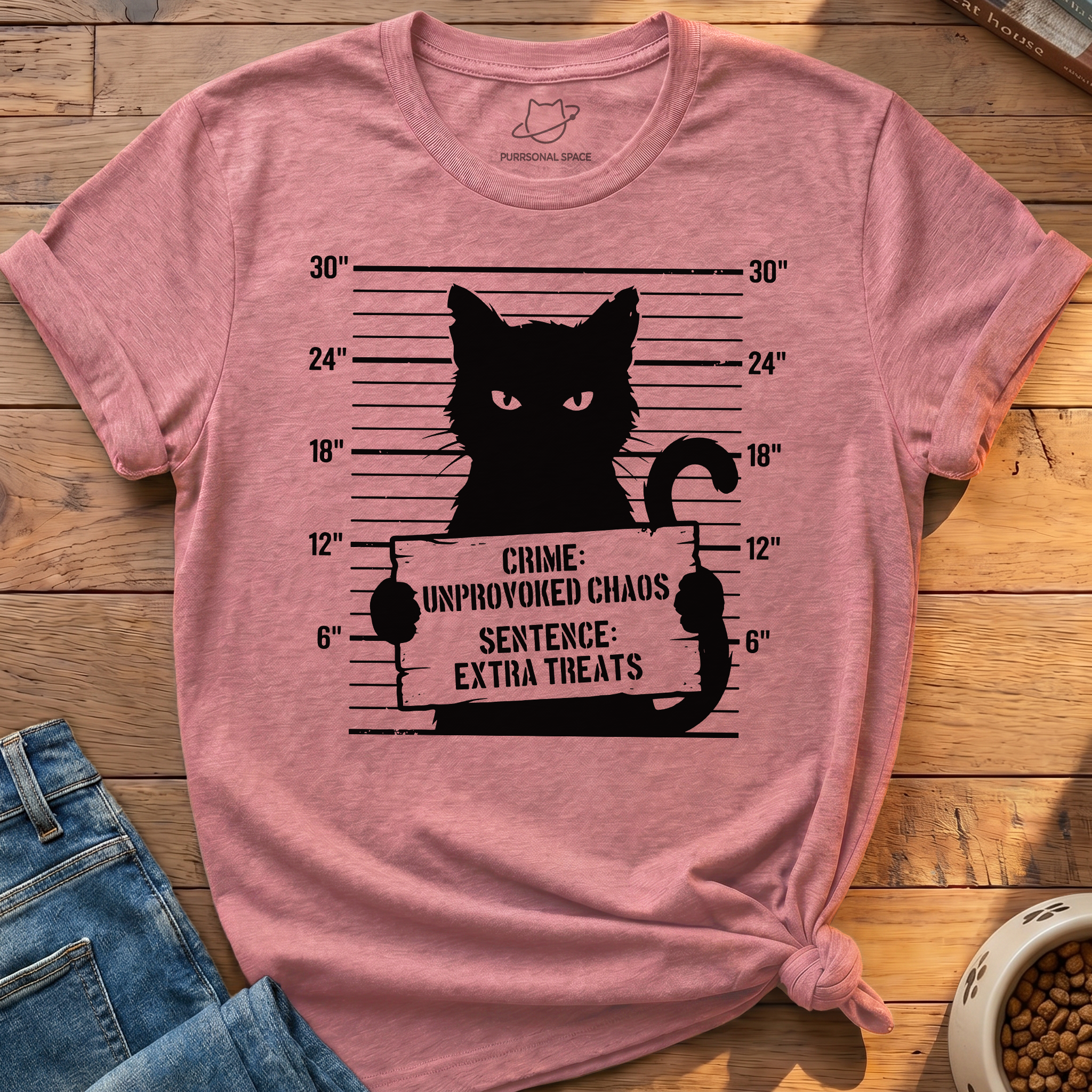 Crime Unprovoked Chaos T-Shirt