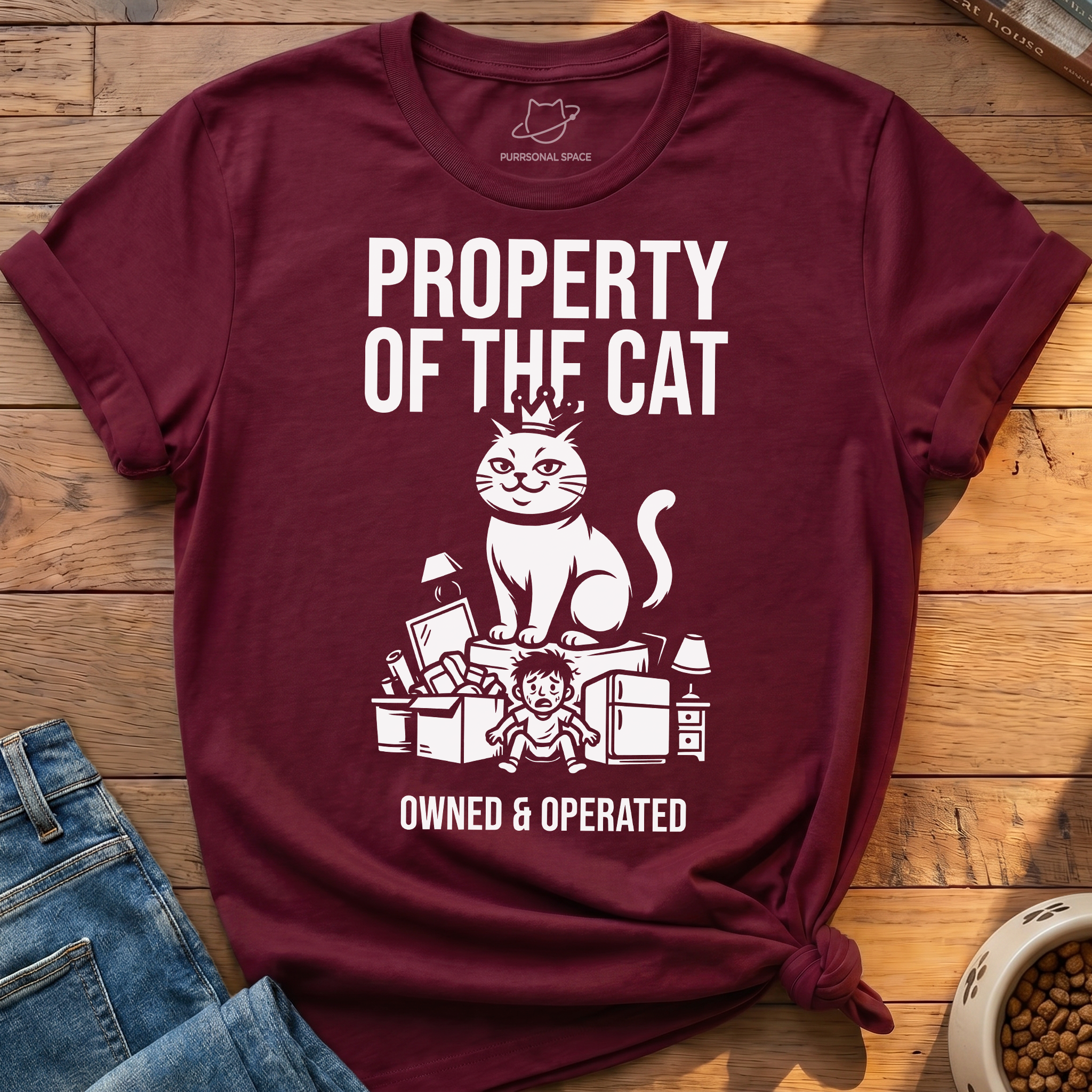 Property Of The Cat T-Shirt