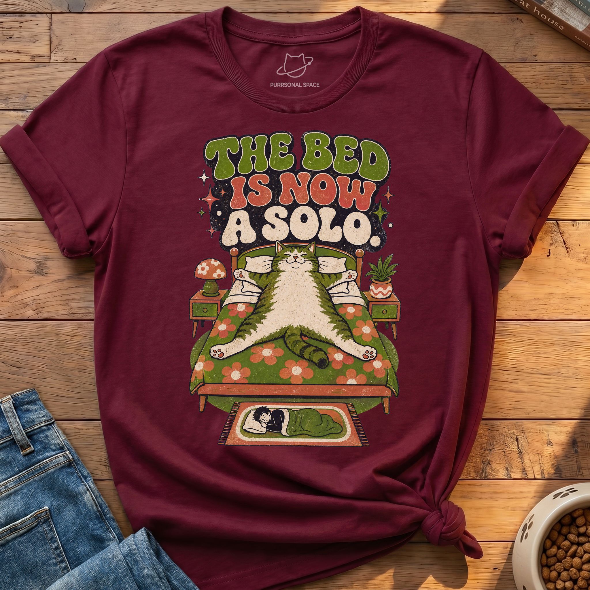 The Bed Is Now A Solo T-Shirt