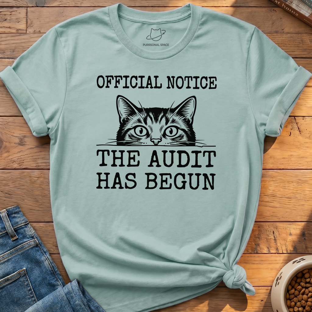 The Audit Has Begun T-Shirt