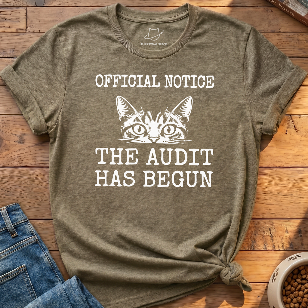 The Audit Has Begun T-Shirt