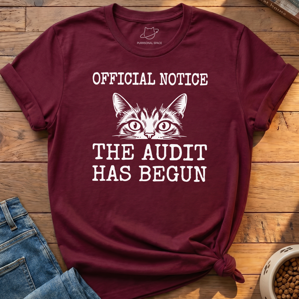 The Audit Has Begun T-Shirt