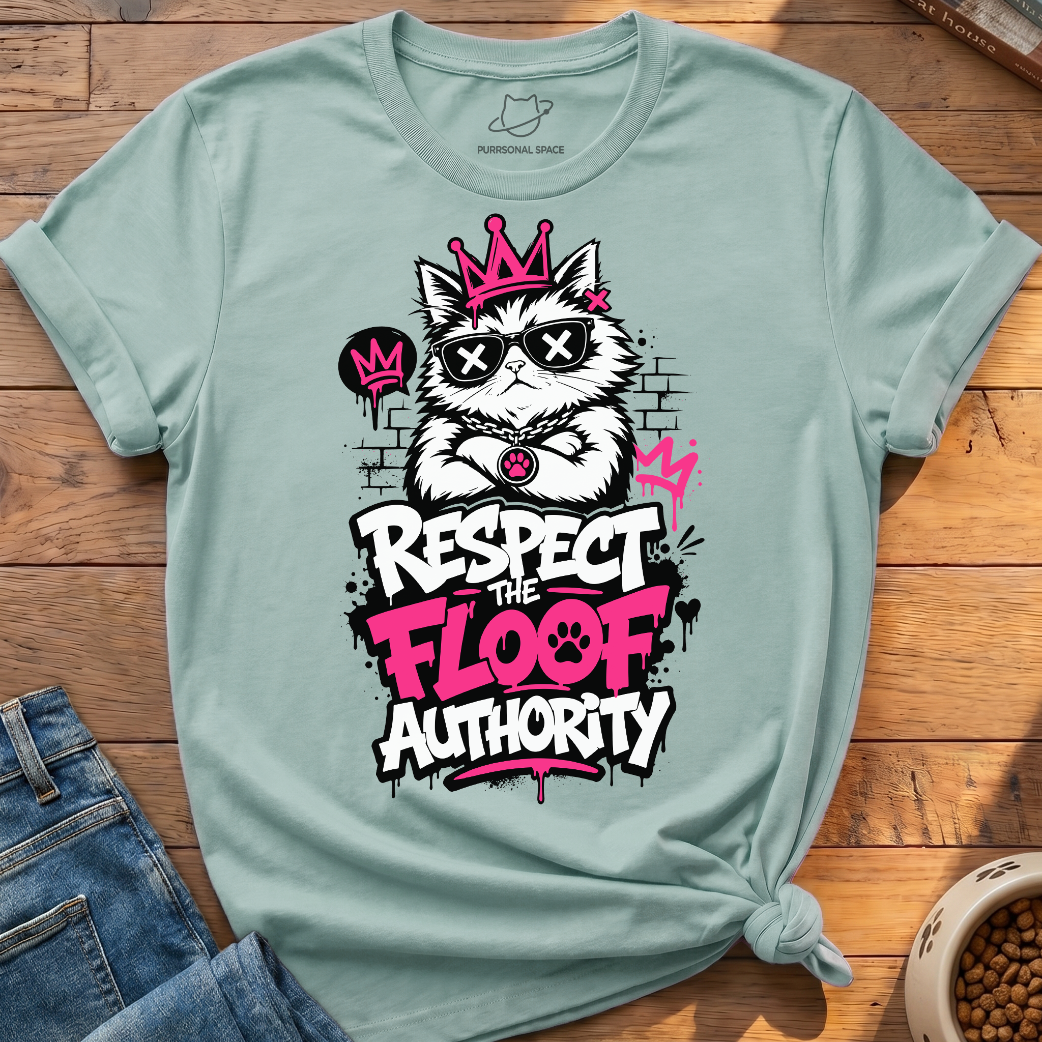 Respect The Floof Authority T-Shirt