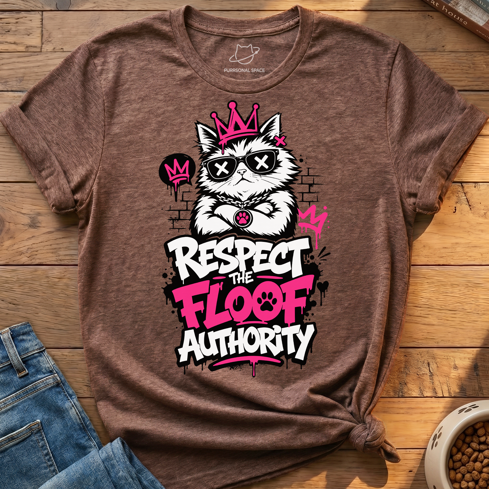 Respect The Floof Authority T-Shirt