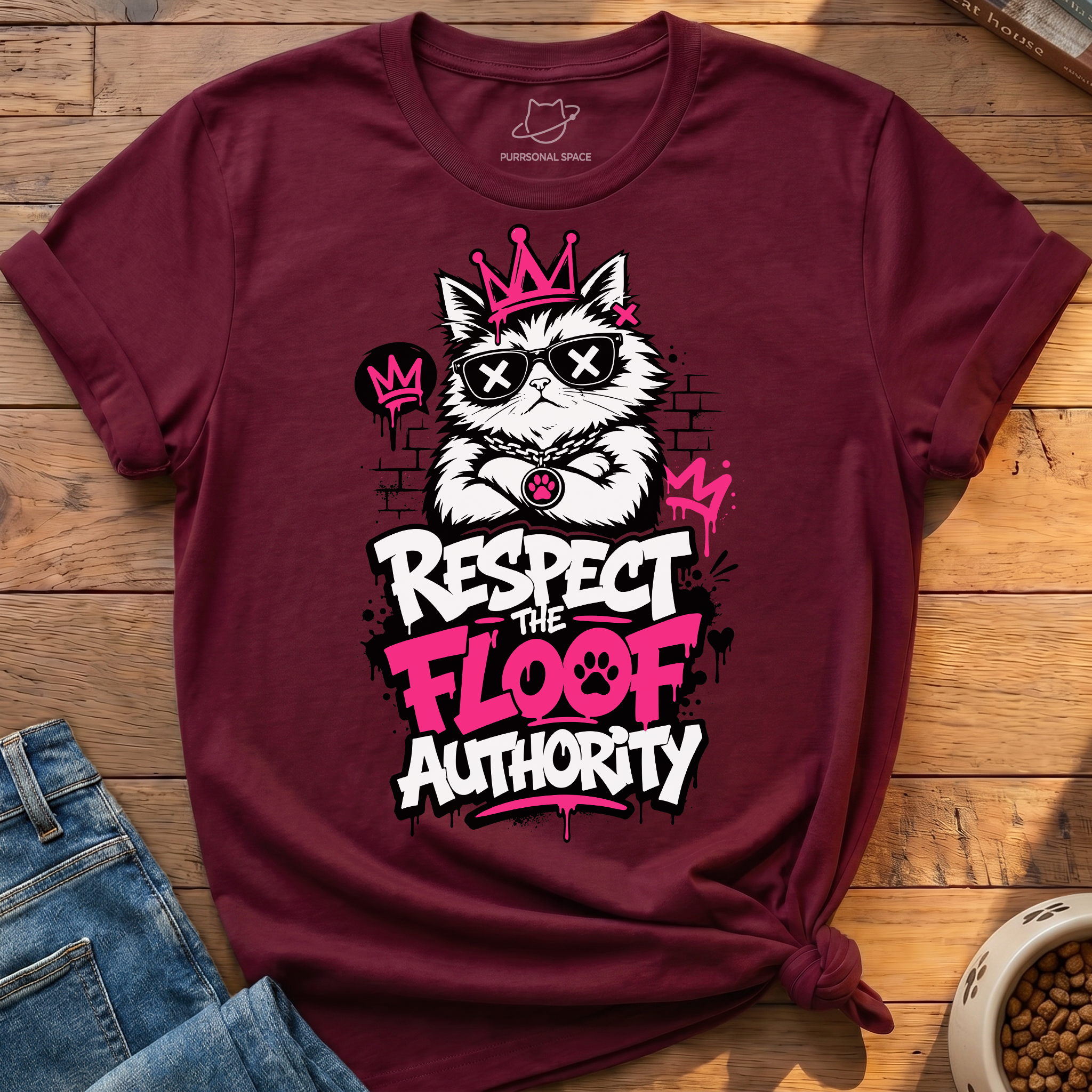 Respect The Floof Authority T-Shirt