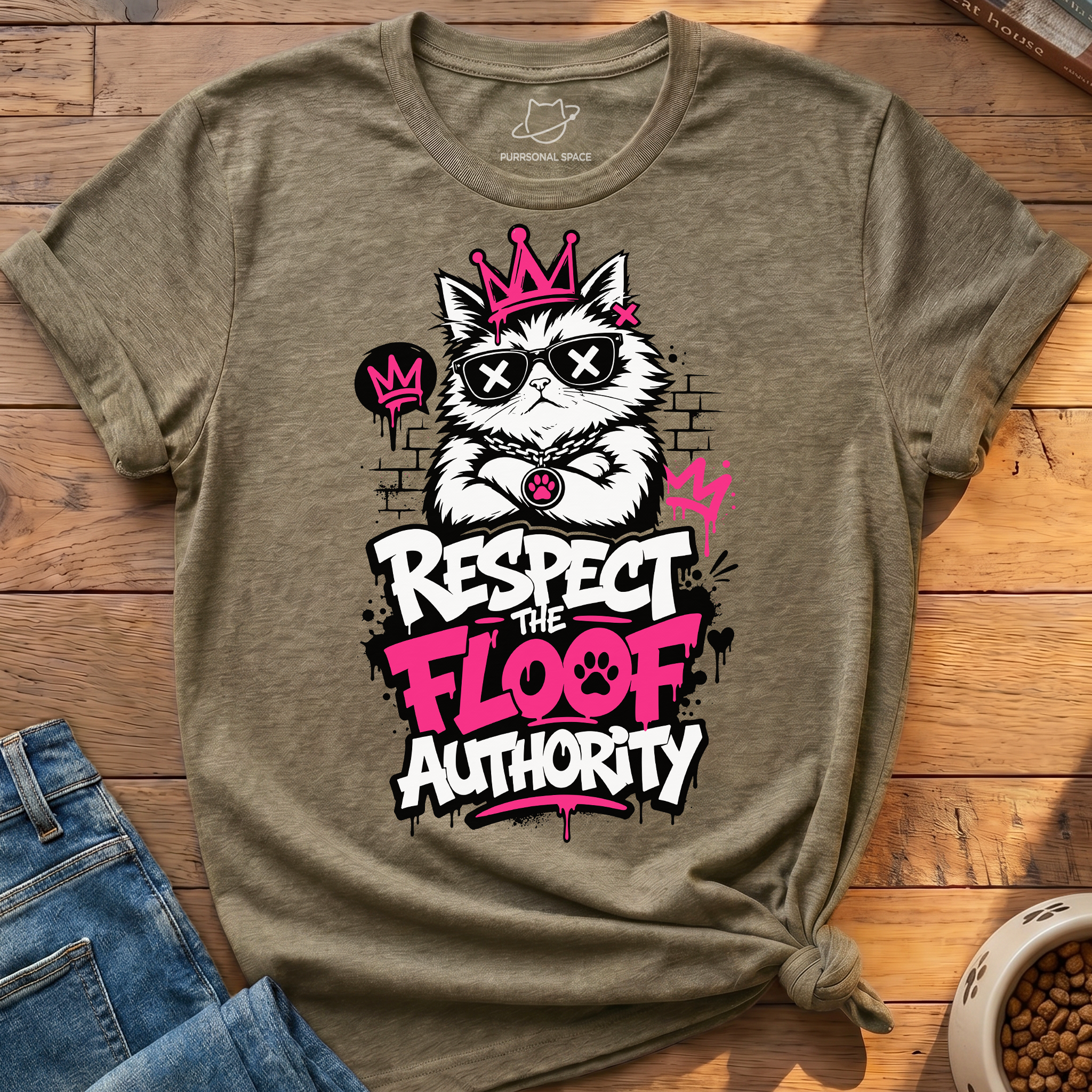 Respect The Floof Authority T-Shirt