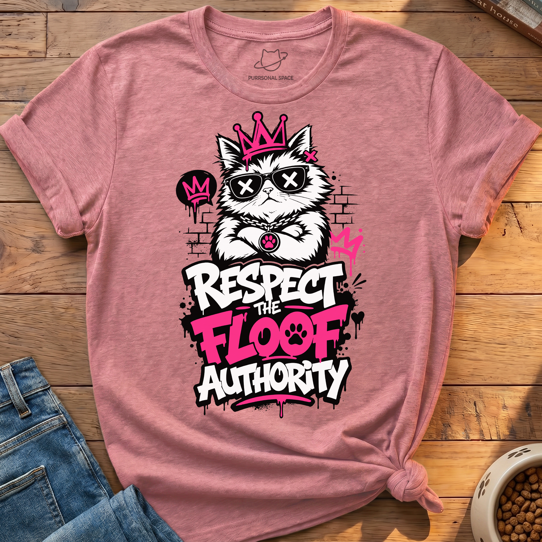 Respect The Floof Authority T-Shirt