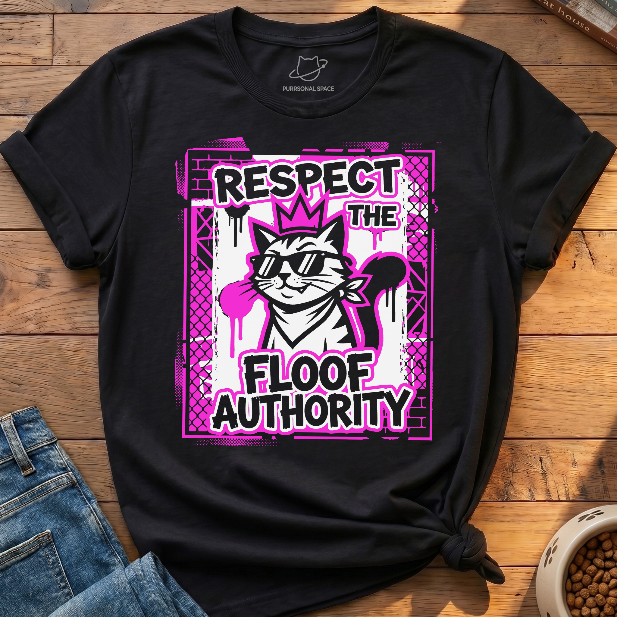 Respect The Floof Authority T-Shirt