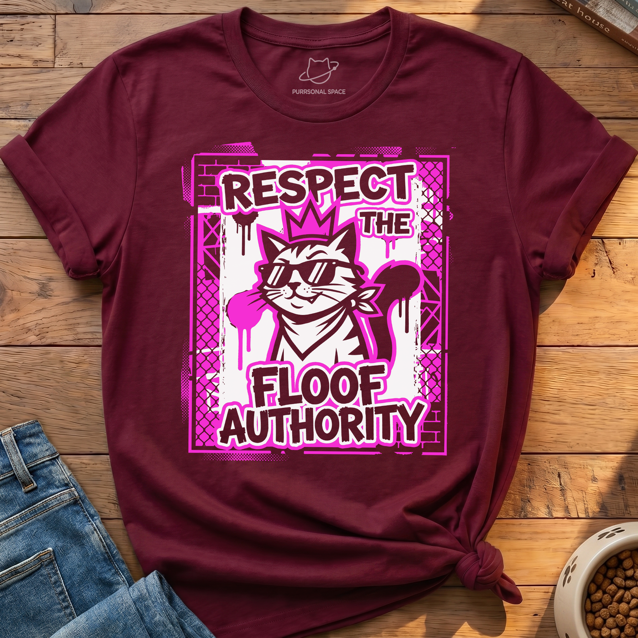 Respect The Floof Authority T-Shirt