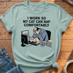 Cat Can Nap Comfortably T-Shirt