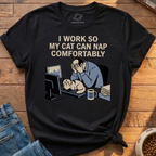 Cat Can Nap Comfortably T-Shirt
