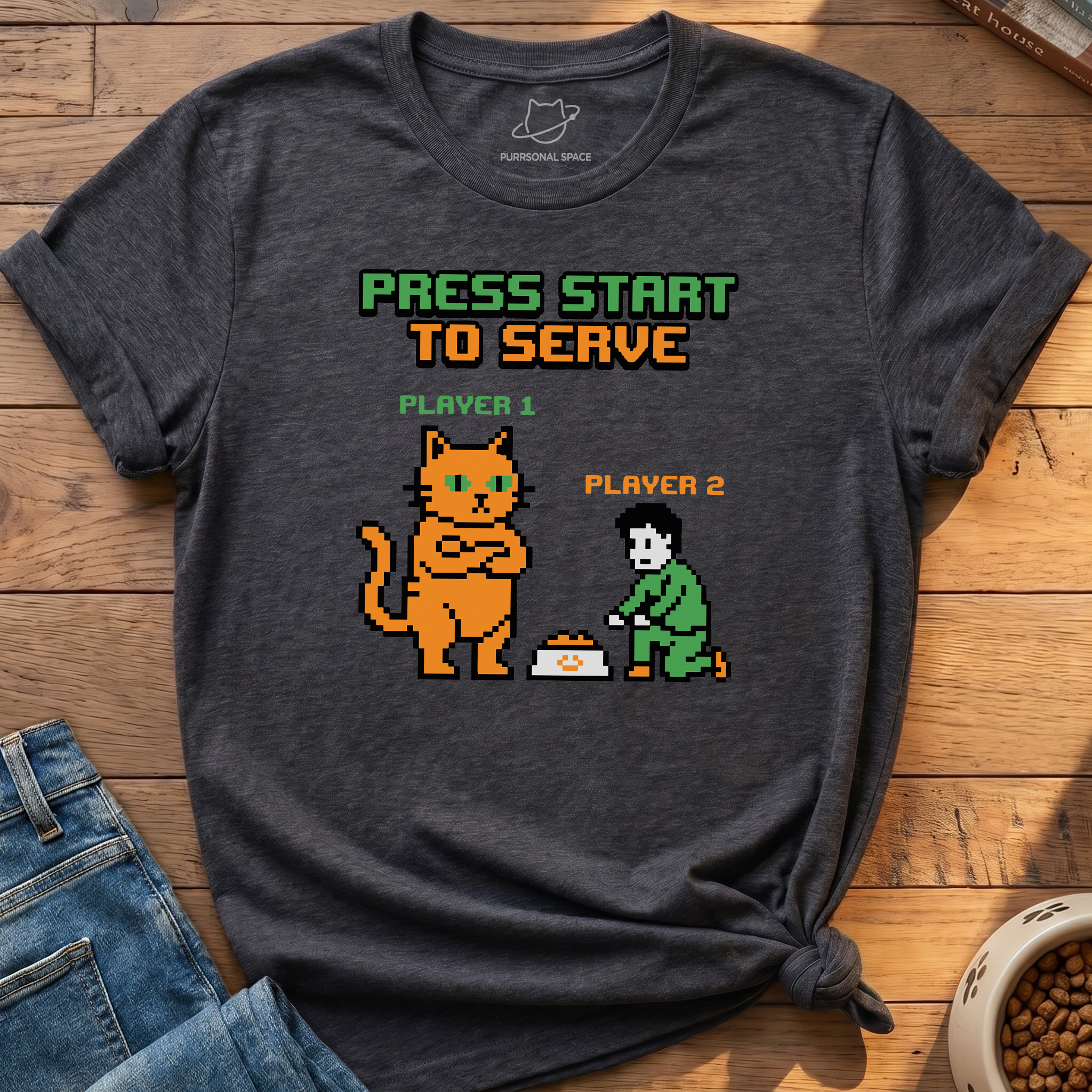 Press Start To Serve T-Shirt