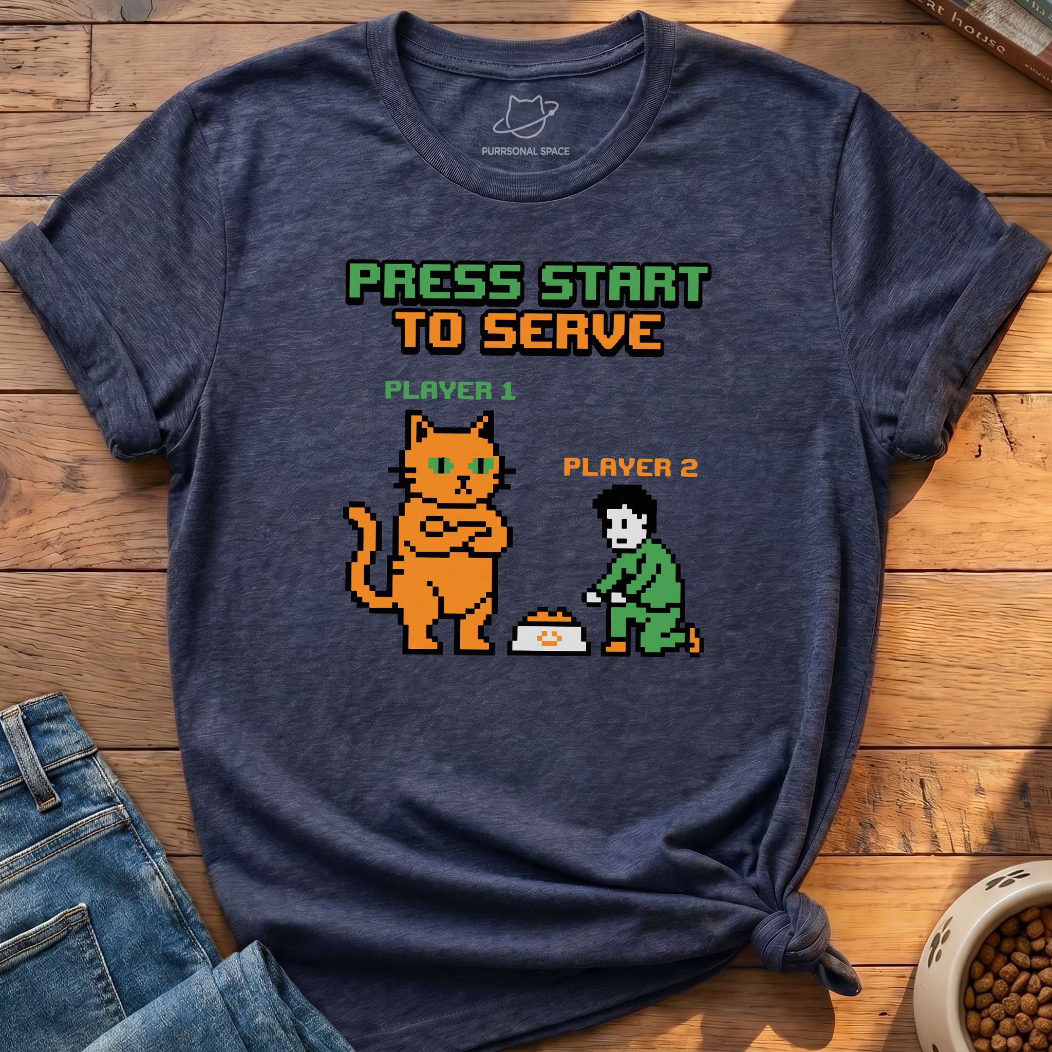 Press Start To Serve T-Shirt