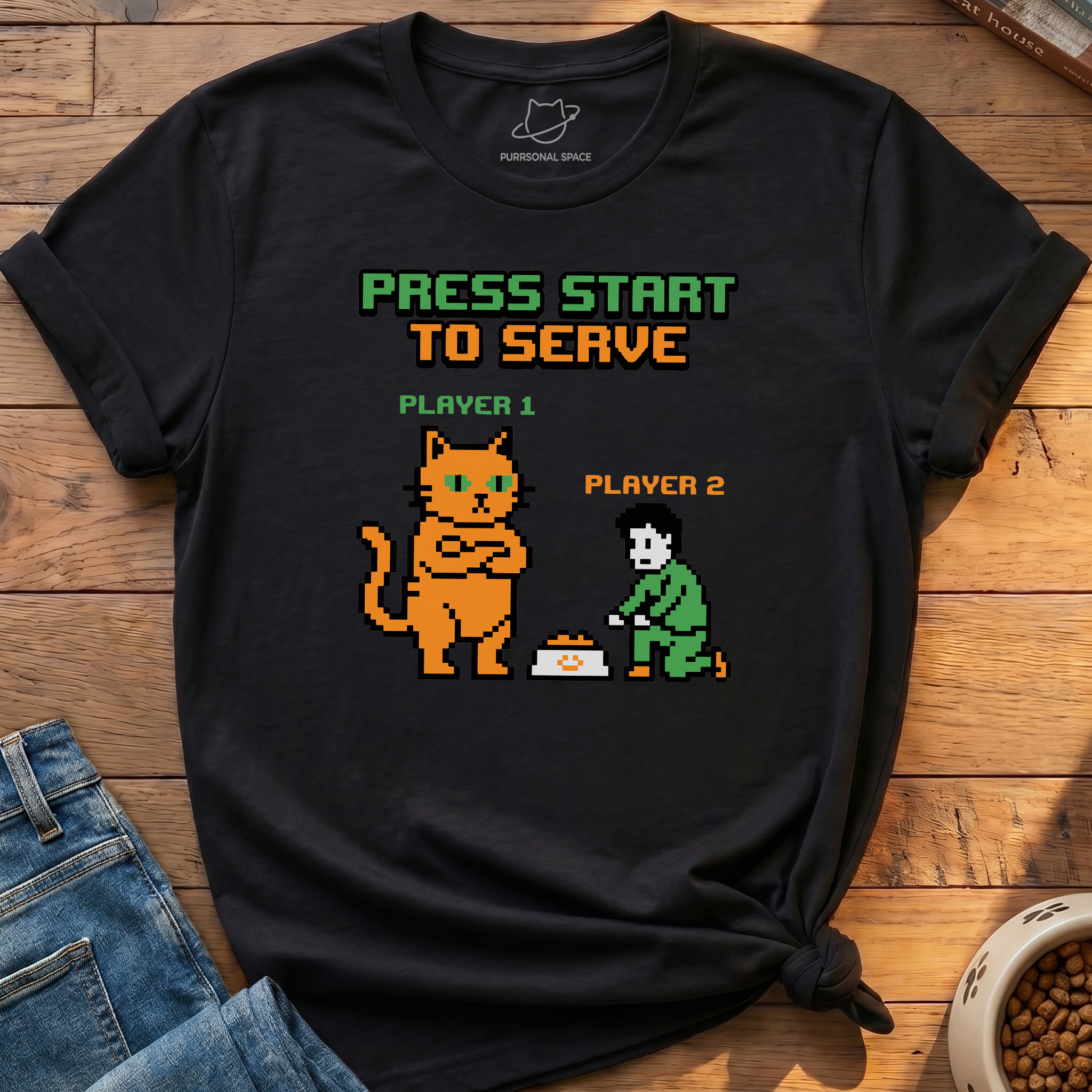Press Start To Serve T-Shirt