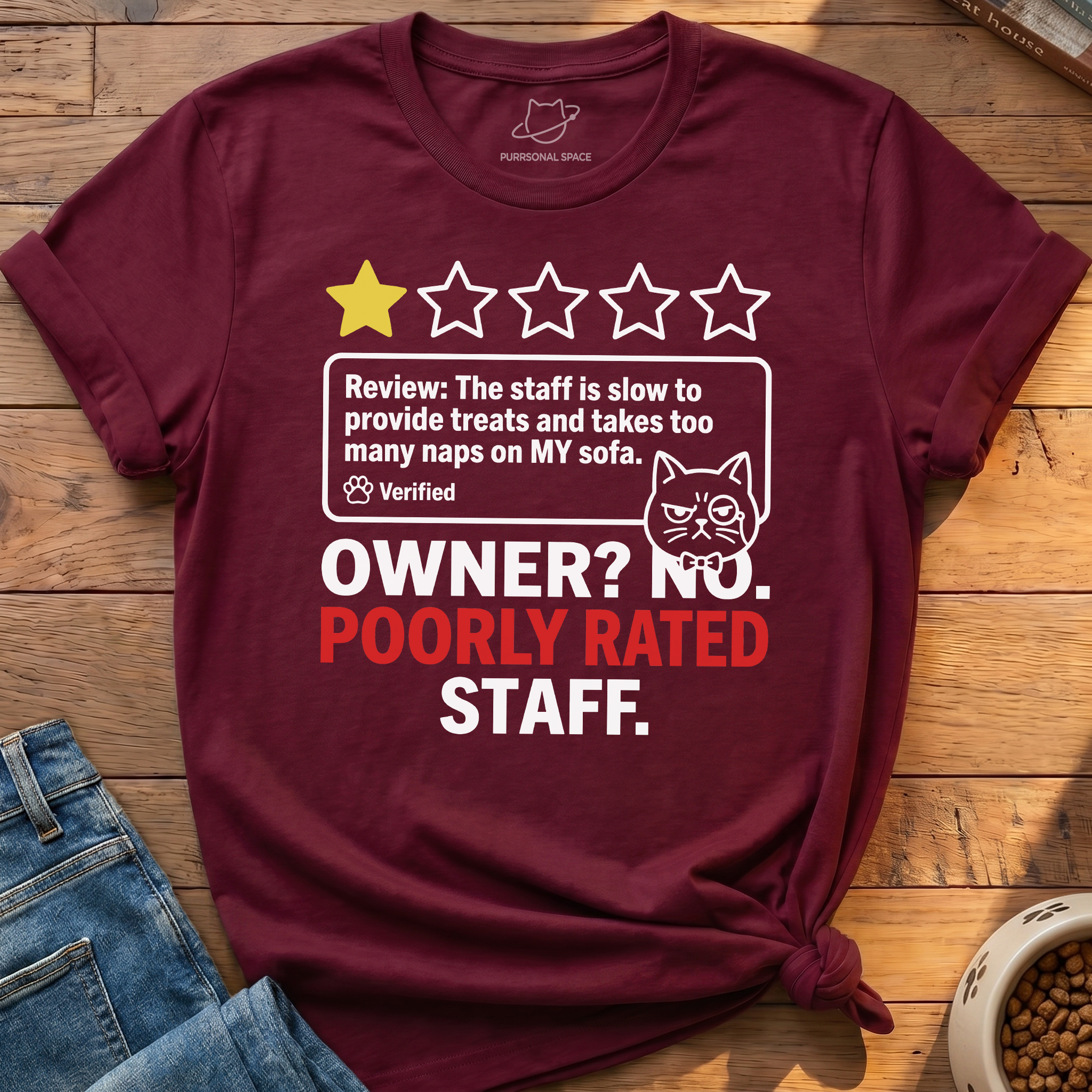 Poorly Rated Staff T-Shirt