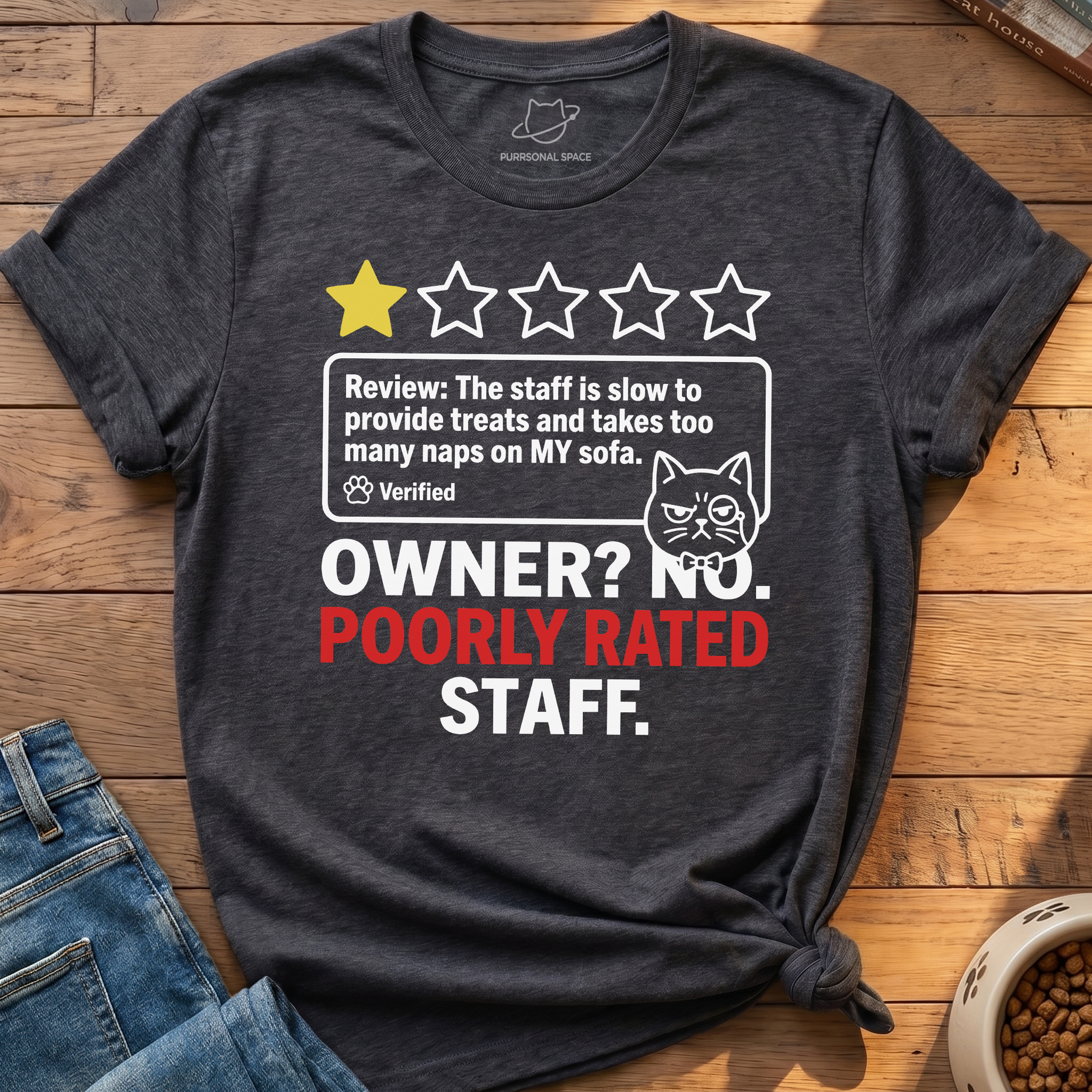 Poorly Rated Staff T-Shirt