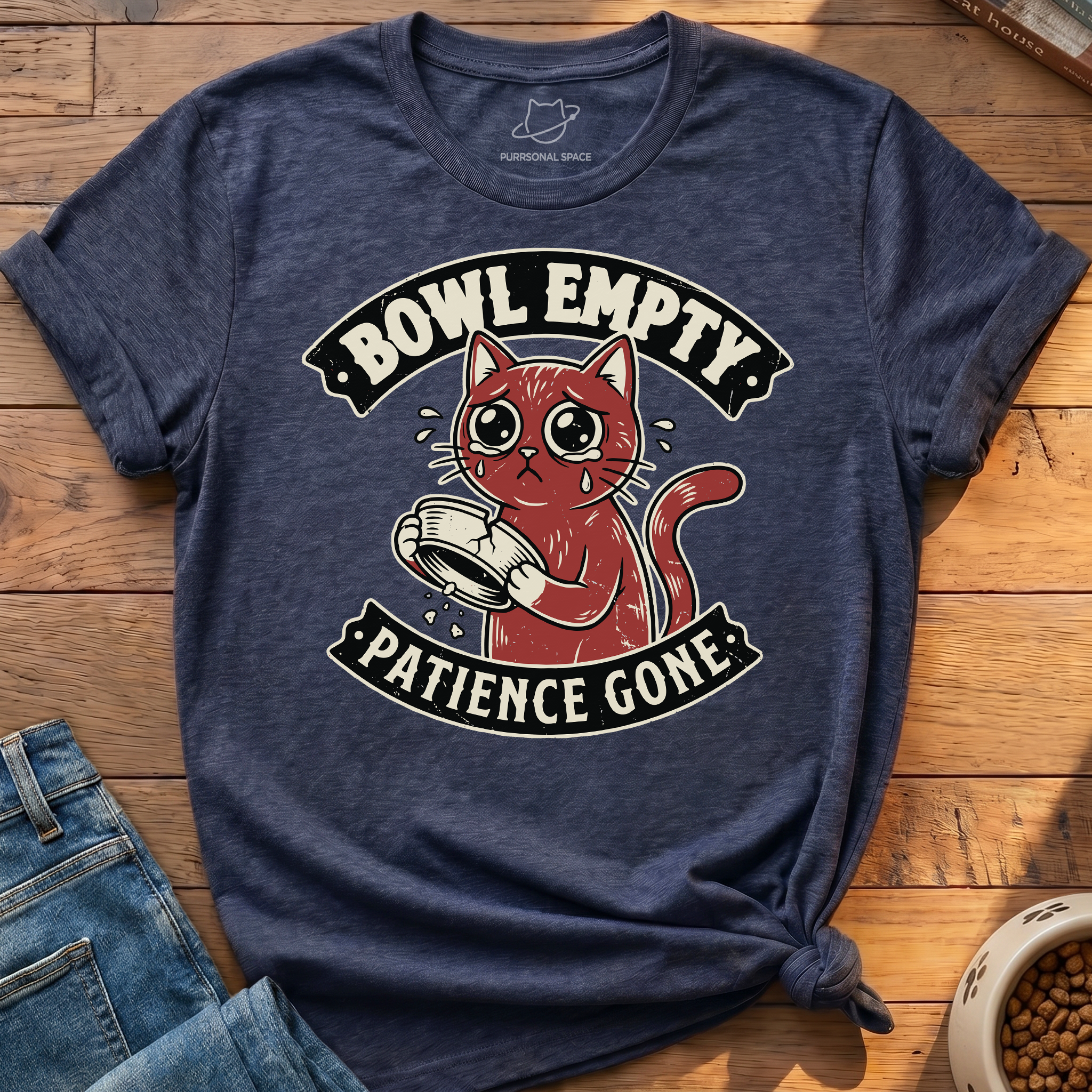Bowl Empty Patience Gone T-Shirt