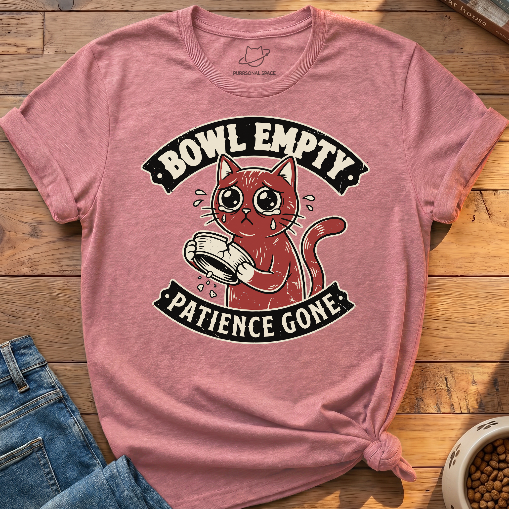Bowl Empty Patience Gone T-Shirt