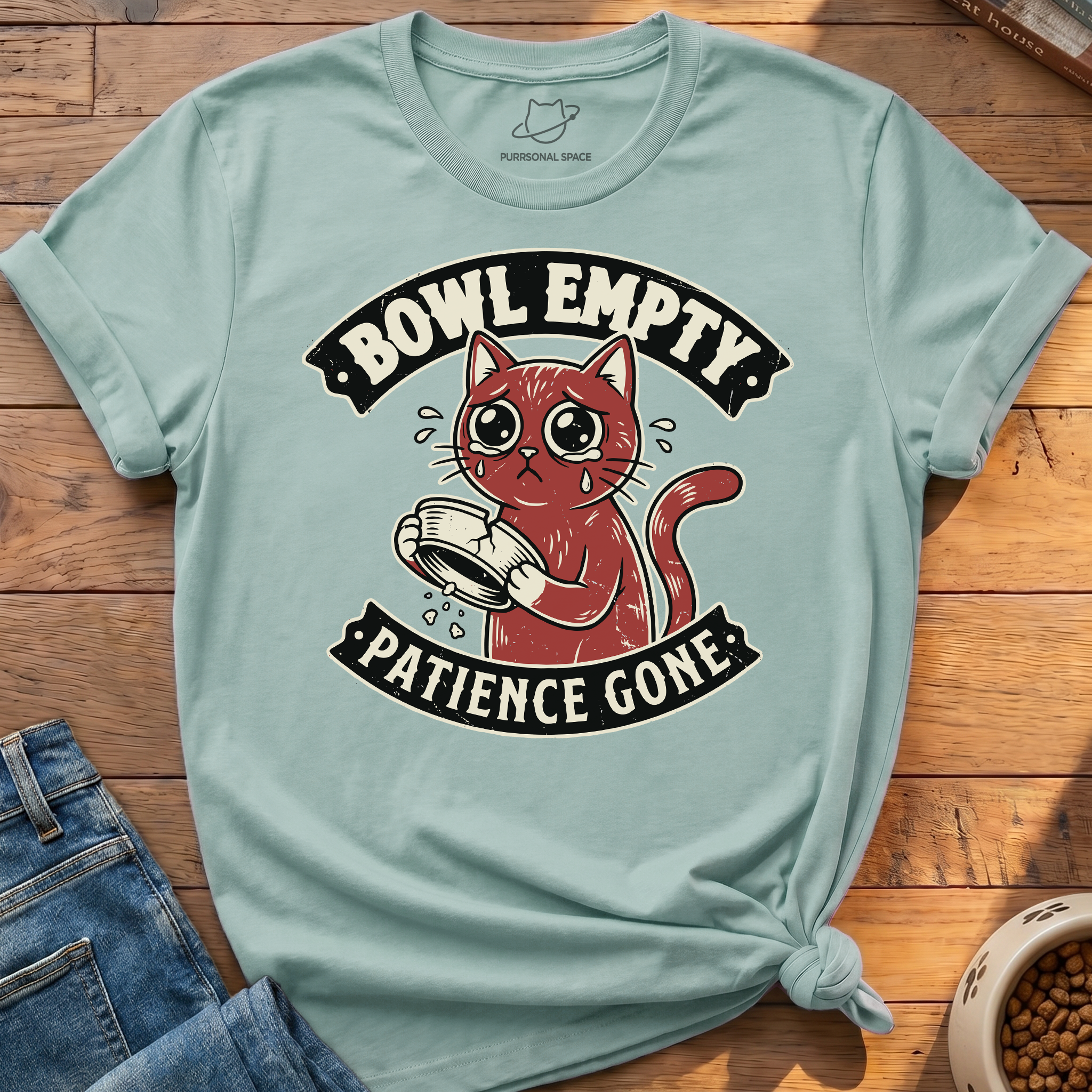 Bowl Empty Patience Gone T-Shirt