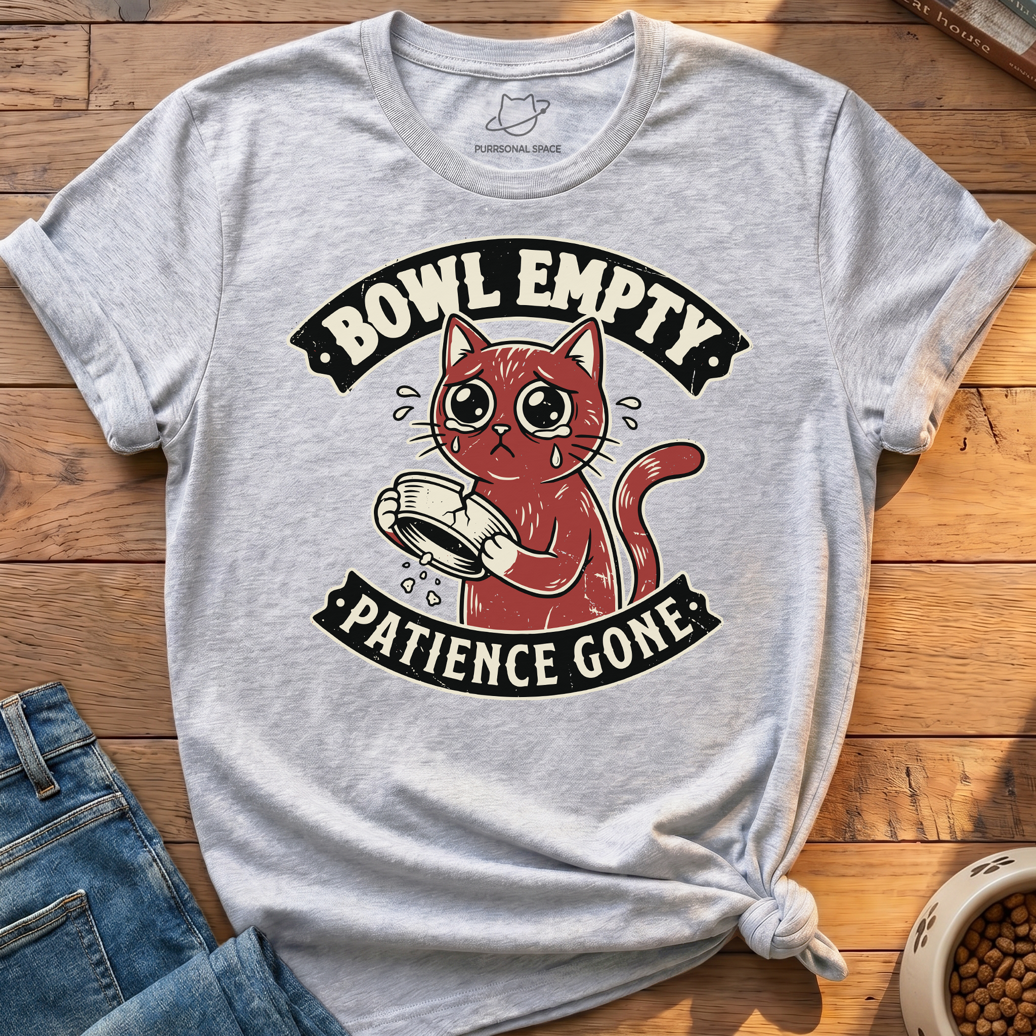 Bowl Empty Patience Gone T-Shirt