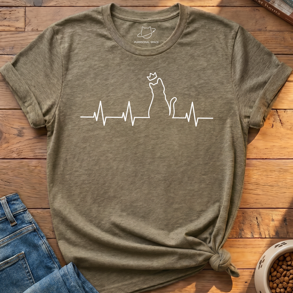 Cat Heartbeat T-Shirt