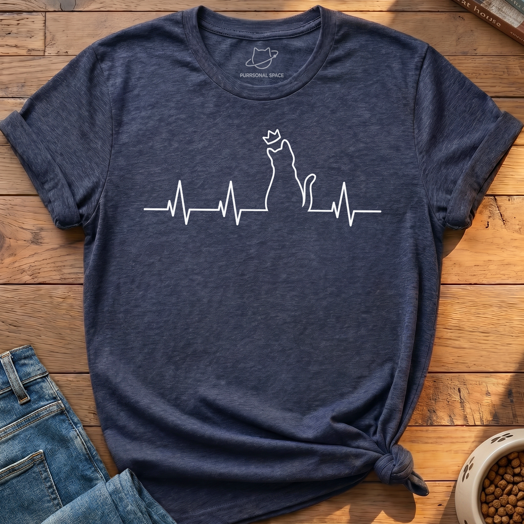 Cat Heartbeat T-Shirt